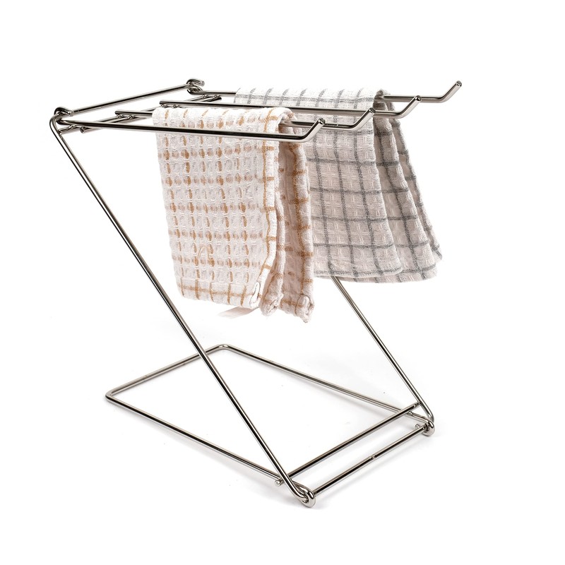 LENITH Stainless Steel Washcloth Holder Dish Rag Cloth Holder, 4