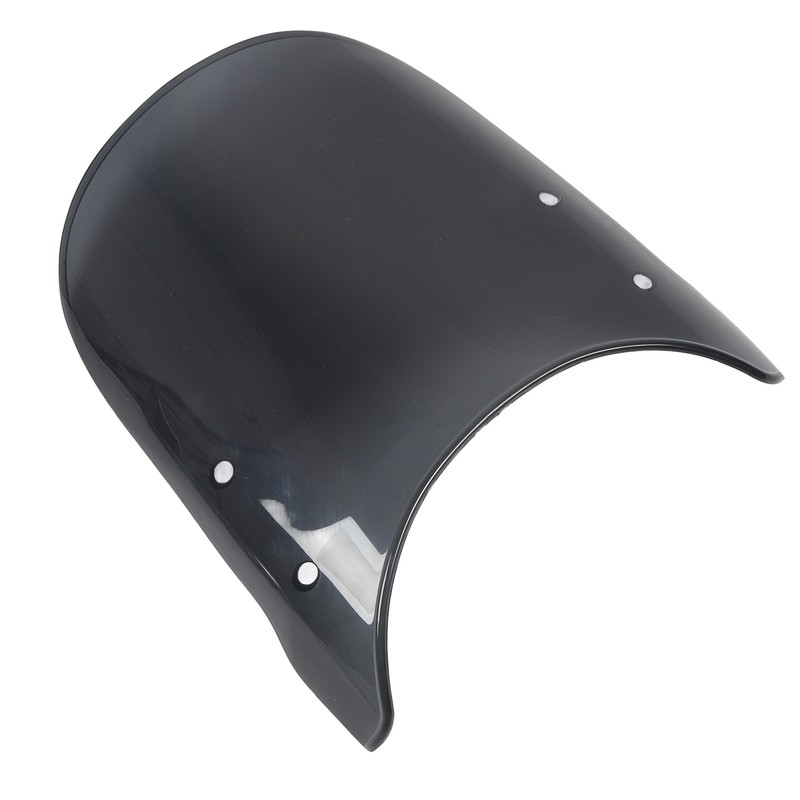 Motorcycle Front Windshield PC Airflow Wind Deflector Fairing Windscreen for
