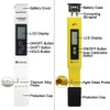 KETOTEK Digital pH TDS & EC Temp Meter for Water,