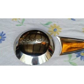 Unbranded Honda SH 125 150 engine cover protectors decorator stainless steal chrome.#V-9