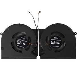 New CPU+GPU Cooling Fan Replacement for Razer Blade 16 2024 RZ09-0510 RZ09-0510TEM4-R3C1 RZ09-05102EN4-R3C1 Series Laptop, DFS5K22B05673K DFS5K22B15673J DC5V 0.5A