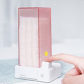 Easy Nail Cotton Pad Automatic Dispenser for Nail Art Storage Dispenser