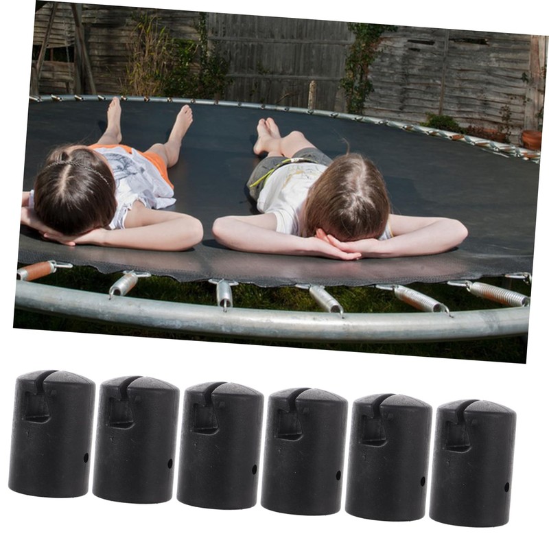 SUPVOX Trampoline Rod Covers Plastic Fit for Trampoline Poles Replacement