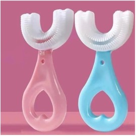Claiol (2-pack) Toothbrush U-shaped Oral Teeth Cleaner Baby 2-12 Year (2 pc each box)