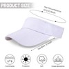 Ultrafun Ultrafun Unisex Sports Sun Visor Adjustable UV Protection Sun