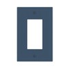 WUYOCHA Decorative Outlet Covers Encore Navy Blue 1 Gang Rocker