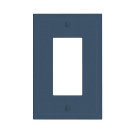 WUYOCHA Decorative Outlet Covers Encore Navy Blue 1 Gang Rocker Light Switch Cover Plate Single Wall Plates for Electrical Outlets Switch Plate Covers Faceplate for Bedroom Kitchen Home Decor