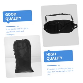 DOITOOL 1pc Portable Foot Rest Hammock for under Desk Ergonomic Foot Pedal Pad Travel Sling for Office Home Use Prevents Lower Back Pain Easy to