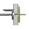 Toggler 25029 SnapToggler M6 Bolt Anchor, Silver, Pack of 4