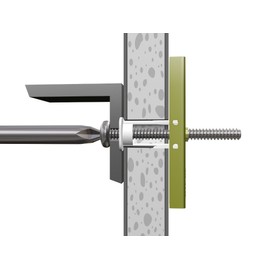 Toggler 25029 SnapToggler M6 Bolt Anchor, Silver, Pack of 4