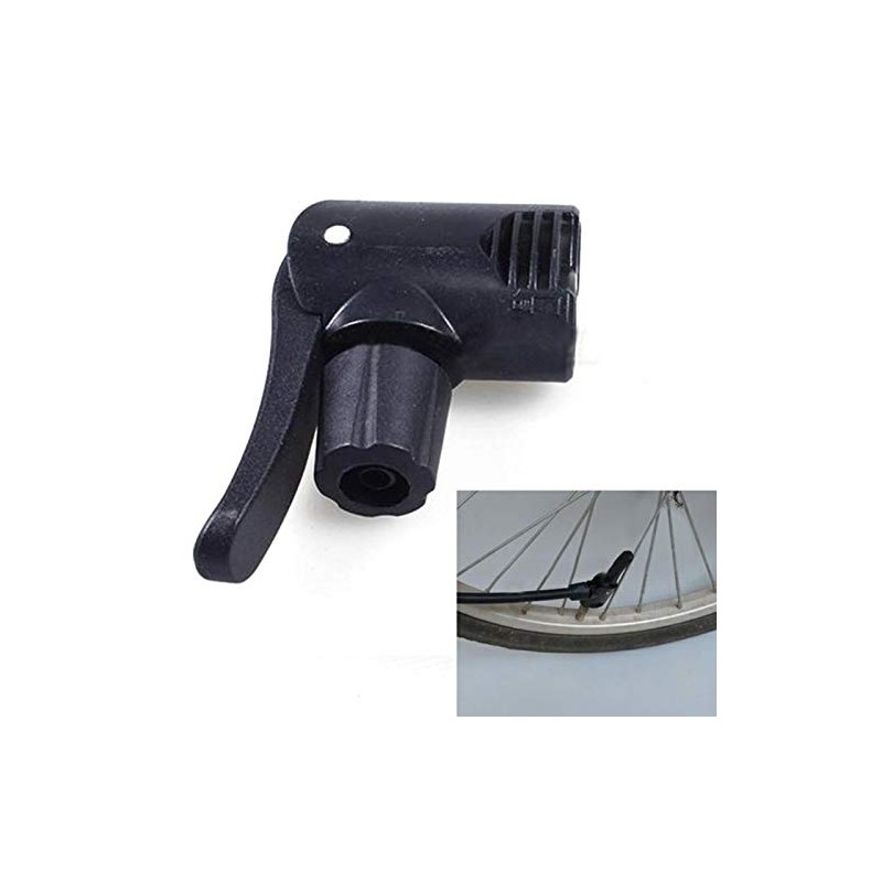 Replacment Track Pump Head Dual Valve Schrader/Presta Bicycle Bike Cycle