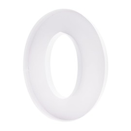 Alkiuyfv 15in Cardboard Number Shape Box Fillable Tray, Food Charcuterie Board, Cupcake Sweet Party Decor (Number 0)