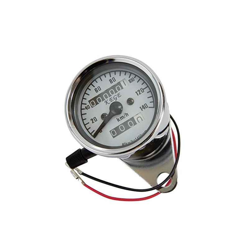 Ager Speedometer, Mechanical Motorbike with Trip, 140 km, Mini General