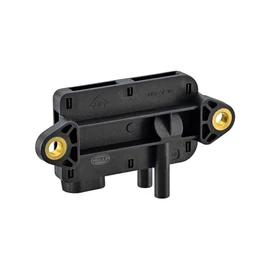 HELLA 6PP 009 409-681 Sensor, Exhaust Pressure - 3-Pin - Screwed