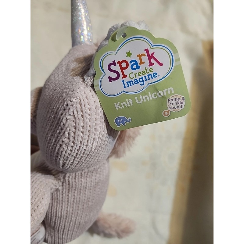 Sparkle Create Imagine Spark Create Imagine Knit Unicorn 11" Plush
