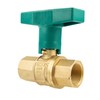 UNIWATER 1 Inch-DN 25 Drinking Water Ball Valve with ISO