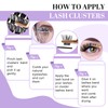 Lash Clusters 208 PCS Cluster Lashes Individual Lashes B05 Eyelash