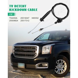 VelvetunVillay New TV Detent Kickdown Cable Fit for GM Transmission 4L60 (700-R4 Style 45.2"" x 54"") 1993-2018, for TH-2004R 1981-1990, for TH-700R4 (4L60) 1982-1992 K65552