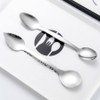 ARFUKA Grapefruit Spoons Serrated Double-Headed Grapefruit Spoons Mud Scraping Spoon