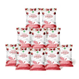 Arashan Premium Dried Apples – 100% Natural, No Sugar Added, Vegan & Gluten-Free Healthy Snack – 50g Pack of 10