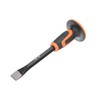 HARFINGTON Masonry Chisel 11.4" Flat Head with Hand Guard Protection