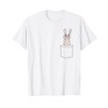 Funny Rabbit in Bag Funny Rabbit T-Shirt