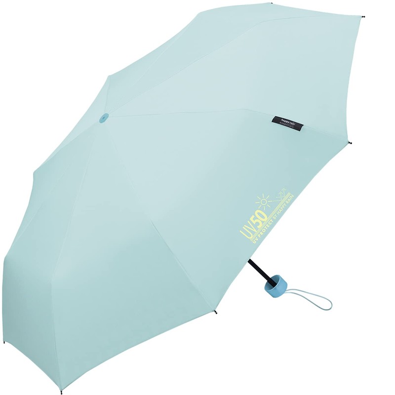 Happy Rain Pocket Umbrella UV50 UV Protect Super Mini, aqua,