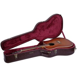 Crossrock Dreadnought Case for Martin D28,compatible to Taylor Grand Auditorium