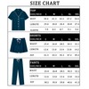 SWOMOG Womens 3pcs Pajamas Set Button Down Sleepwear Soft Short