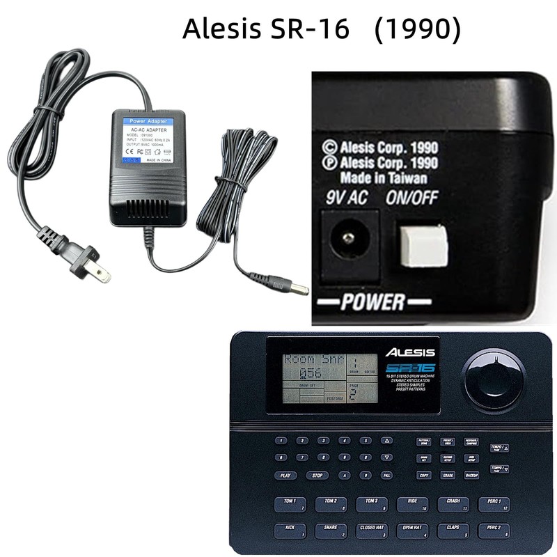 MSZLZTD for Alesis SR-16 - Studio-Grade Standalone Drum Machine Power