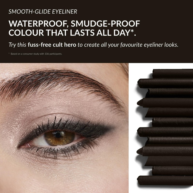 Avon Glimmerstick Eyeliner Brown Black, Soft-Glide Formula, Bold and Intense