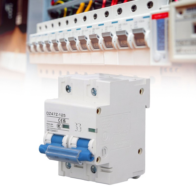 DC Miniature Circuit Breaker 2P 10KA High Current Isolation 600V