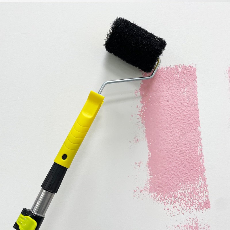 XWADJCD 4 Inch Drywall Compound Roller, Drywall Texture Roller Brush,