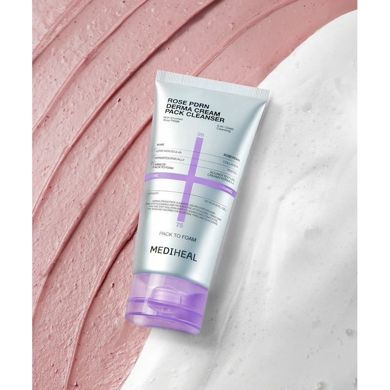 Mediheal [2pack] Derma Cream Pack Cleanser 120ml 2 Types Choose