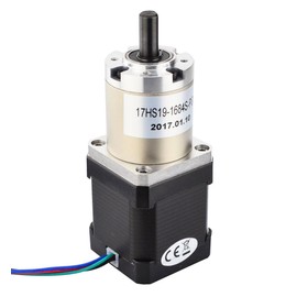 STEPPERONLINE 51:1 Planetary Gearbox High Torque Nema 17 Stepper Motor Precision Camera DIY