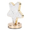 Star Bedside Table Lamp Cordless Rechargeable 3 Color Stepless Dimmable