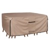 ULTCOVER Rectangular Patio Heavy Duty Table Cover - 600D Tough