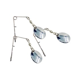 KOMBIUDA 3sets Fishing Lure Set Bait Spinnerbait Spoon Sequin for Freshwater Sturdy and Attractive 10pcs*3