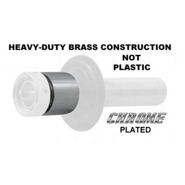 Krome Dispense Premium Brass Beer Faucet Shank Spacer - Ensures Tight Seal and Smooth Pour - C062