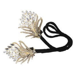 VICASKY Hairpin Bun Maker for Women Girls Stylish Hair Clip Rhinestone Hair Accessories for Ponytail Holder Braiding Tool