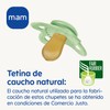 MAM Original Pure S315 Soothers with Natural Latex Teat for