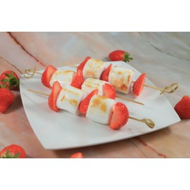 PME LSK181 Bamboo Spiral Skewers 18cm, Pack of 100, Brown