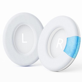 Joghaw Replacement Ear Pads for Bose 700（NC700） Noise Cancelling Headphones - Cooling Gel-Infused Cushions with Ice Sensation Sports Fabric and High-Density Noise Isolation Foam - White