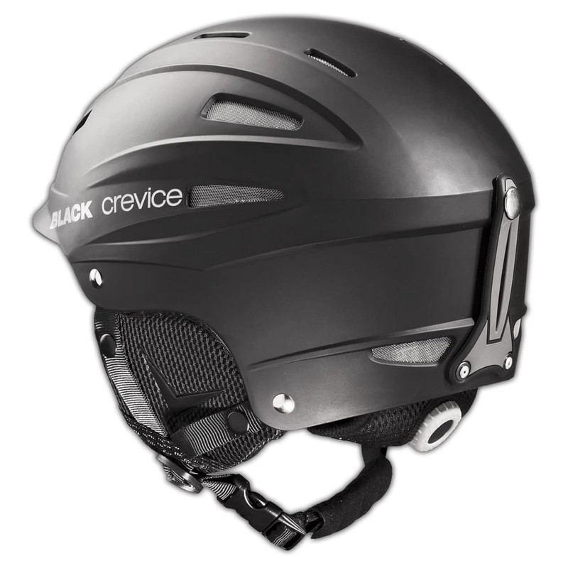 Black Crevice Ischgl Ski Helmet Black black Size:M