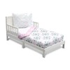 Delta Children 4 Piece Toddler Bedding Set for Girls -