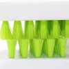 sacre solutions Cepillo Limpiador Seguro Para Cubiertos De Cocina Verde