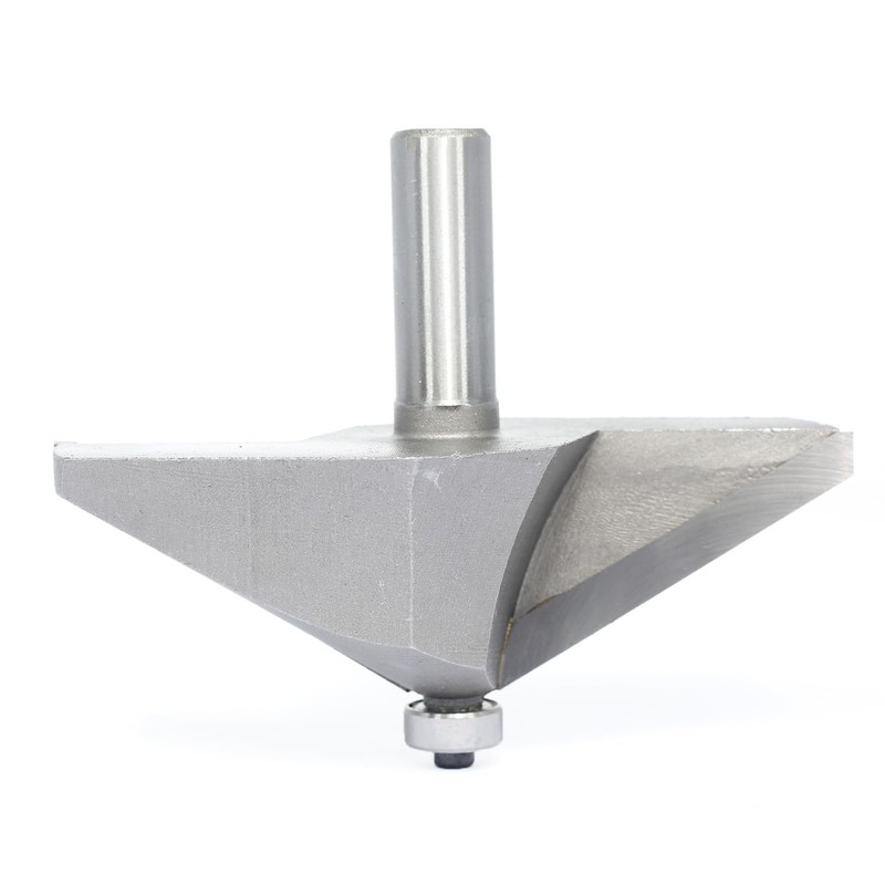 Akylin 60 Degree Extra Large Chamfer Router Bit,1/2" Shank,1-3/4" Cutting