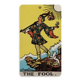 The Fool Tarot Sticker [4.25"x5.5"]
