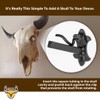 Skull Bracket Buffalo Bracket | Heavy-Duty Buffalo, Elk, Moose, Cattle