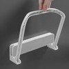 3PCS Washbasin Hanger Plastic Punch Free Bathroom Basin Storage Rack